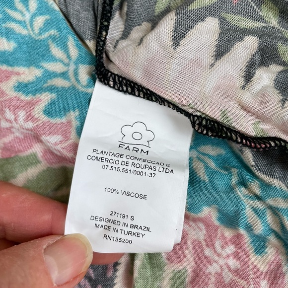 Farm Rio Amorina Floral Wrap Dress - Picture 13 of 15